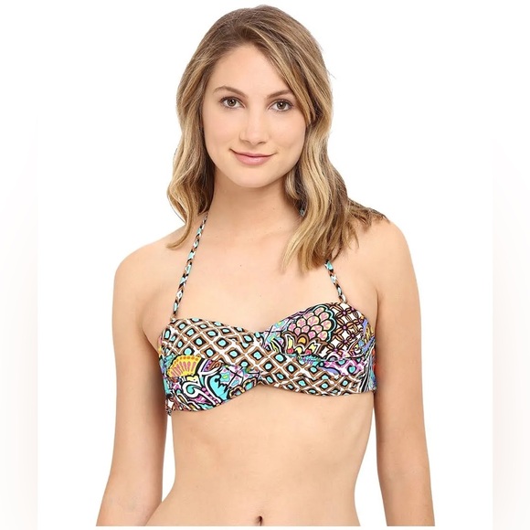 Trina Turk Other - Trina Turk Vibrant Geometric Bikini Top size 6